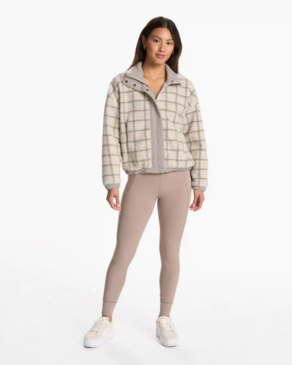 Plaid Cozy Sherpa Jacket