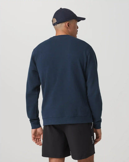 Pique Fleece Crew