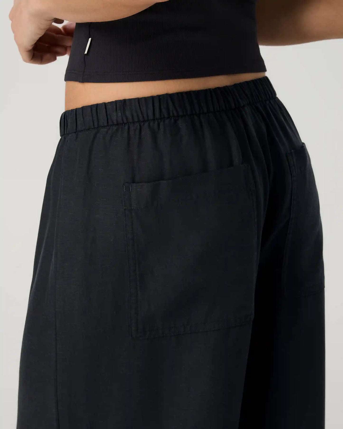 Trestles Twill Crop Wideleg Pant