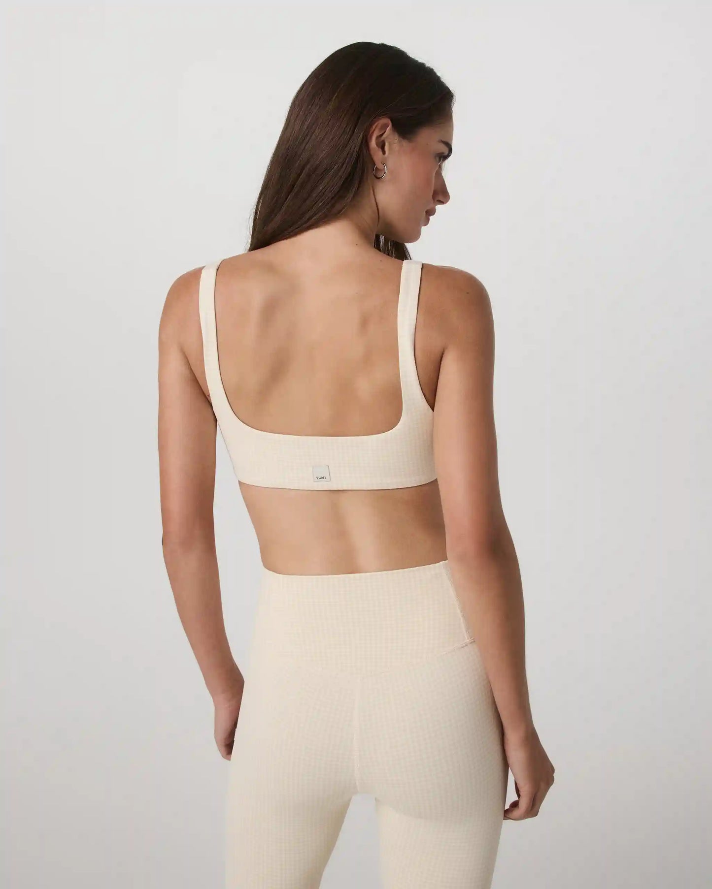 Micro Houndstooth Bra