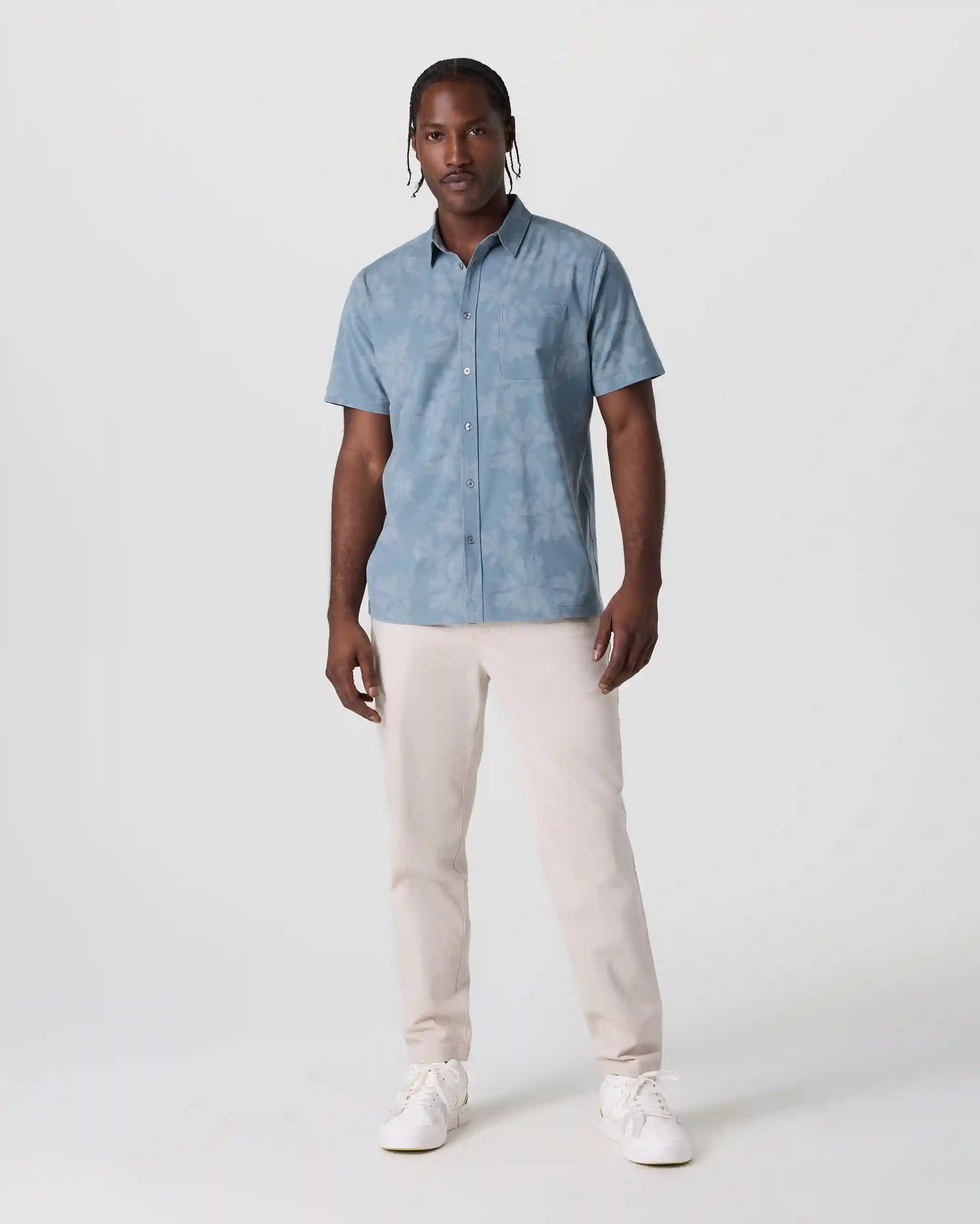 Short Sleeve Bridge Button Down