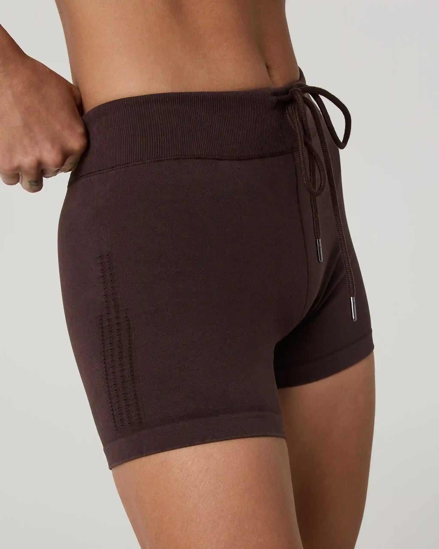 Pointelle Seamless Short 4"
