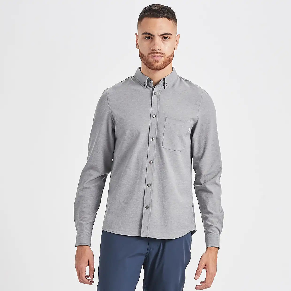 Bishop Long-Sleeve Button-Down