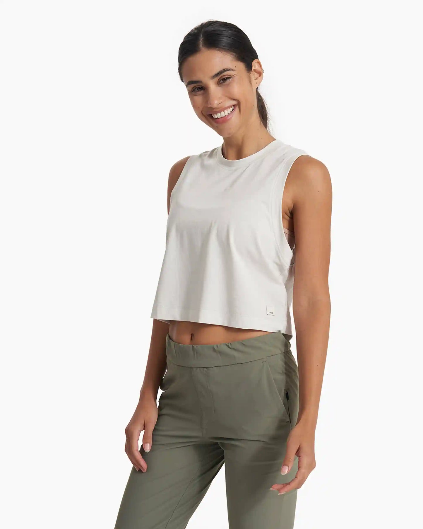 Feather Crop Tank