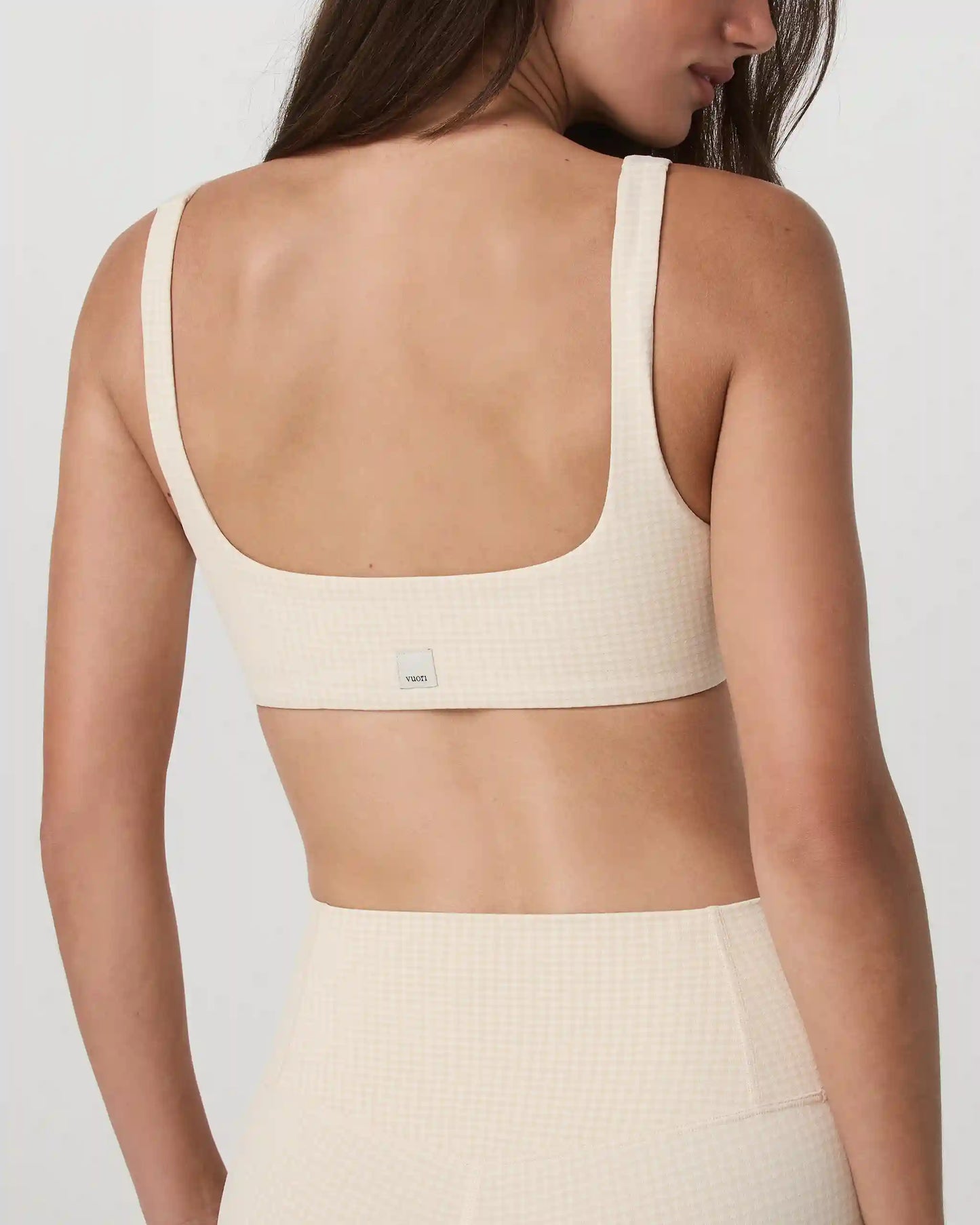 Micro Houndstooth Bra