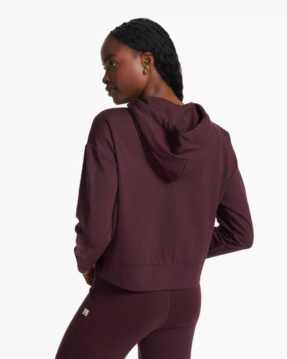 Granite Cropped Hoodie