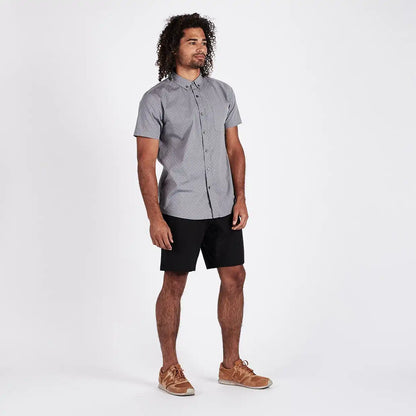Crest Short Sleeve Button-Down