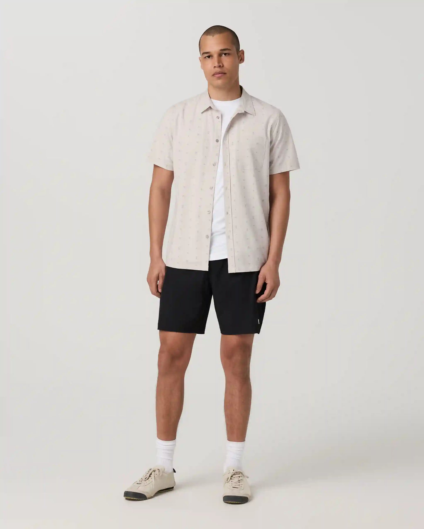 Short Sleeve Bridge Button Down