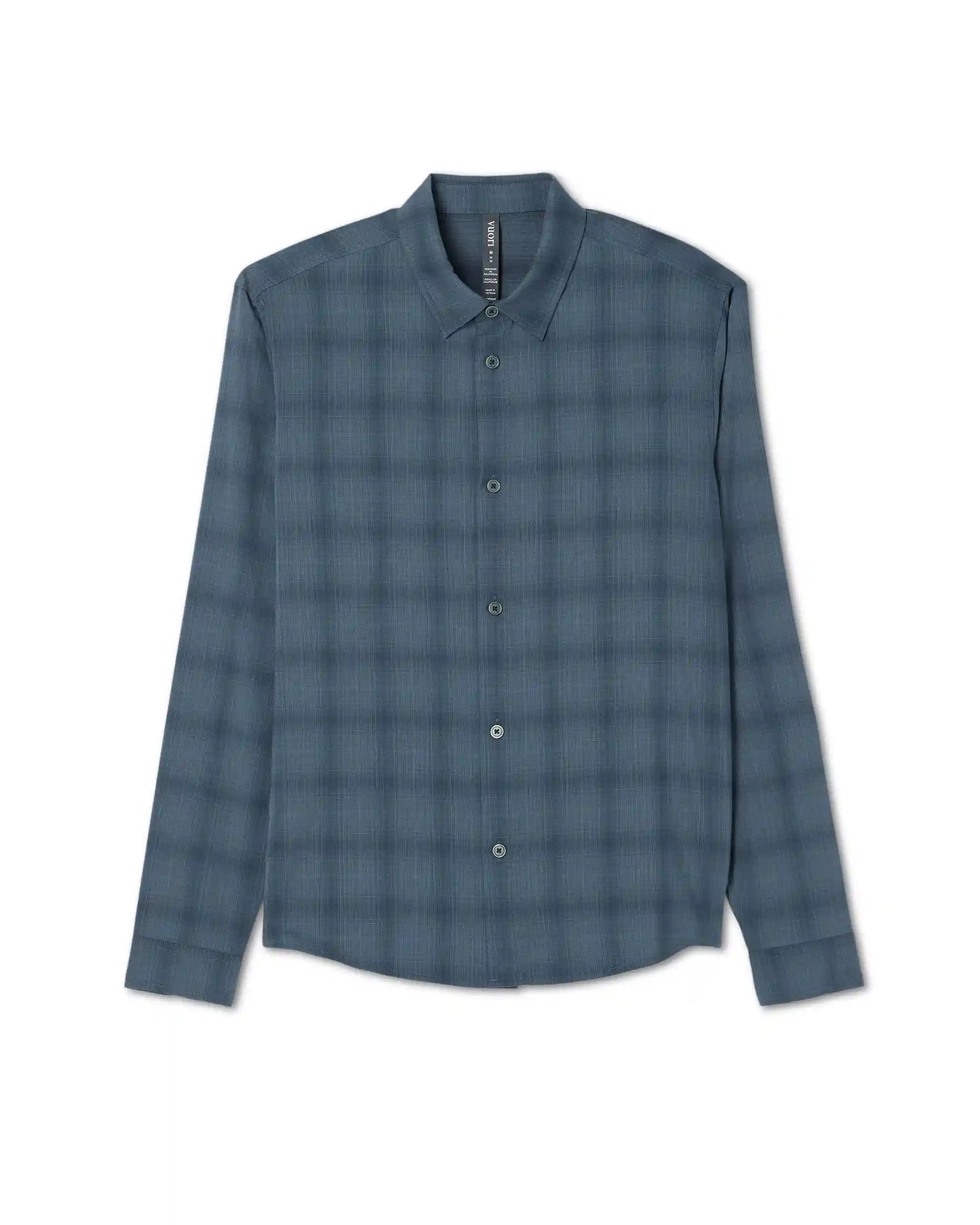 Long Sleeve Plaid Button Down Shirt