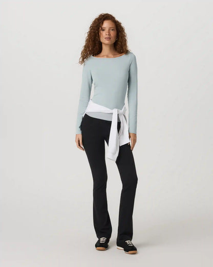 Long Sleeve Tuvalu Boat Neck