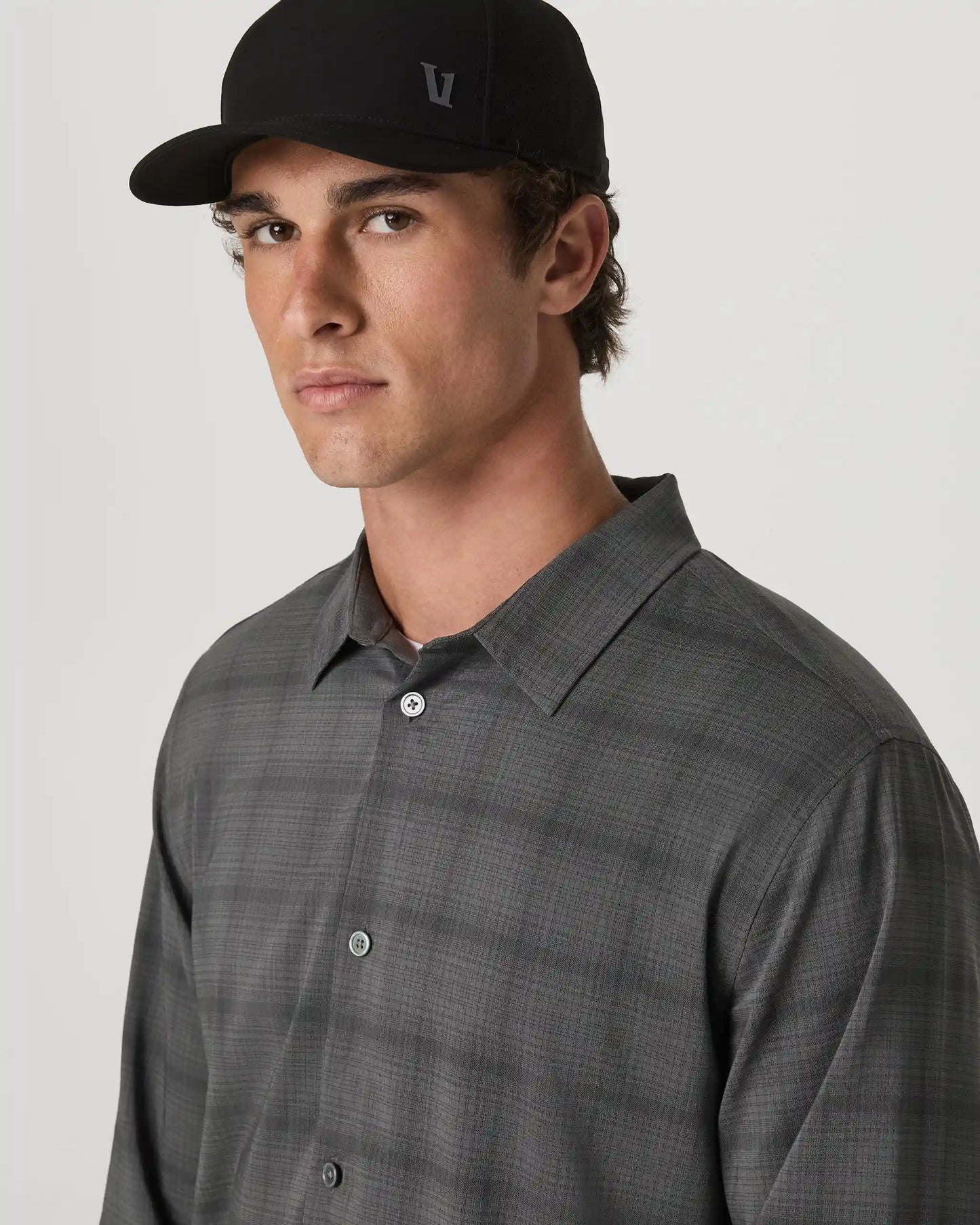 Long Sleeve Plaid Button Down Shirt