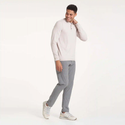 Long-Sleeve Ease Performance Henley