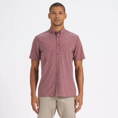 Short-Sleeve Bridge Button Down