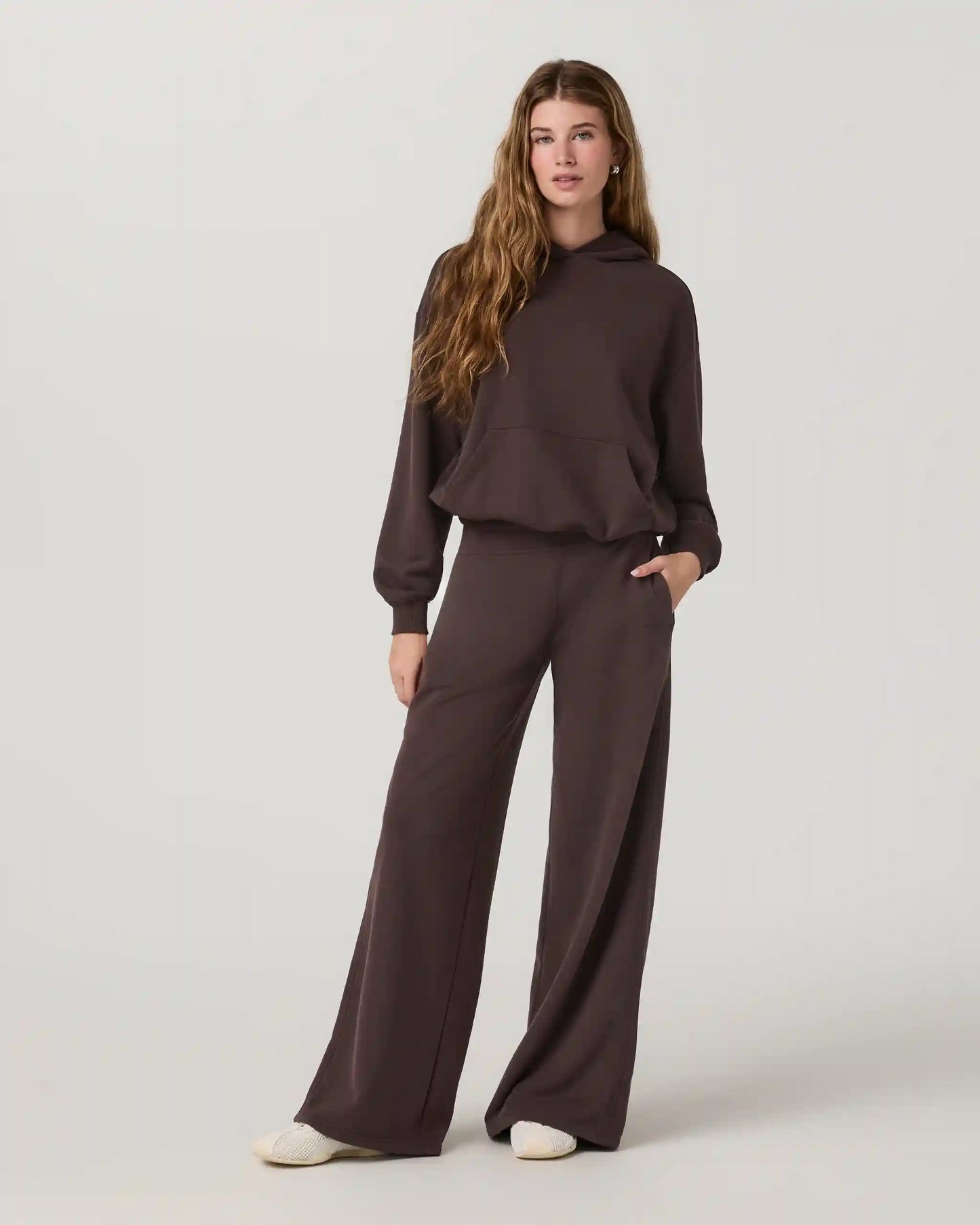 Sedona Midrise Wideleg Sweatpant - Long