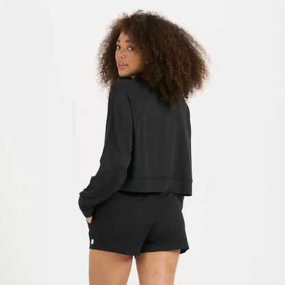 Halo Crop Funnel Neck