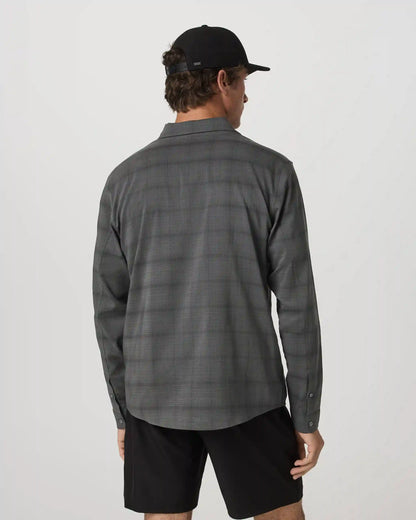 Long Sleeve Plaid Button Down Shirt