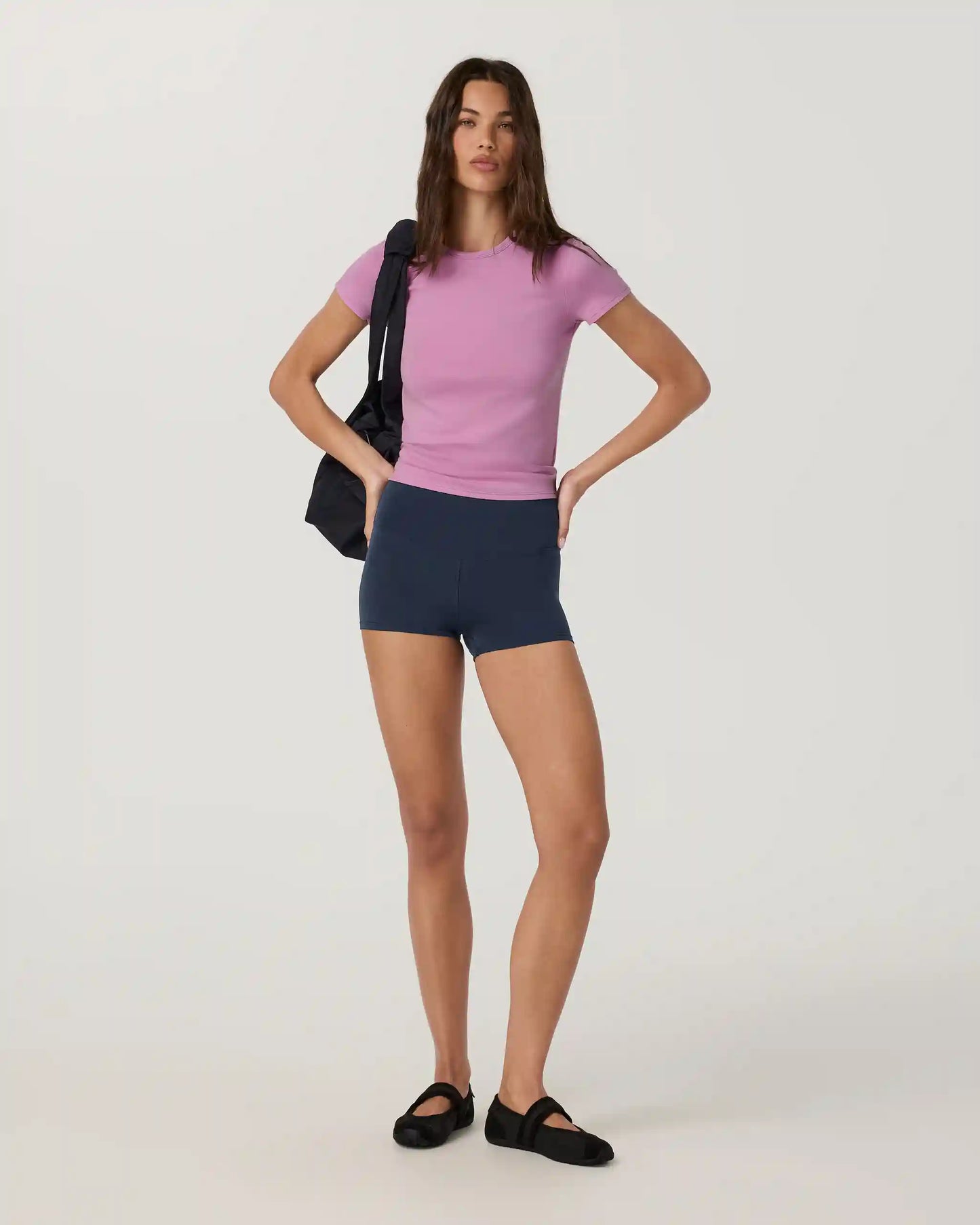 Everyday Cotton Stretch Fitted Tee