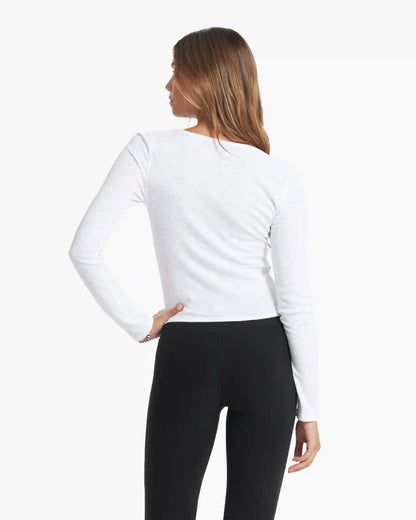 Long-Sleeve Sunrise Square Neck