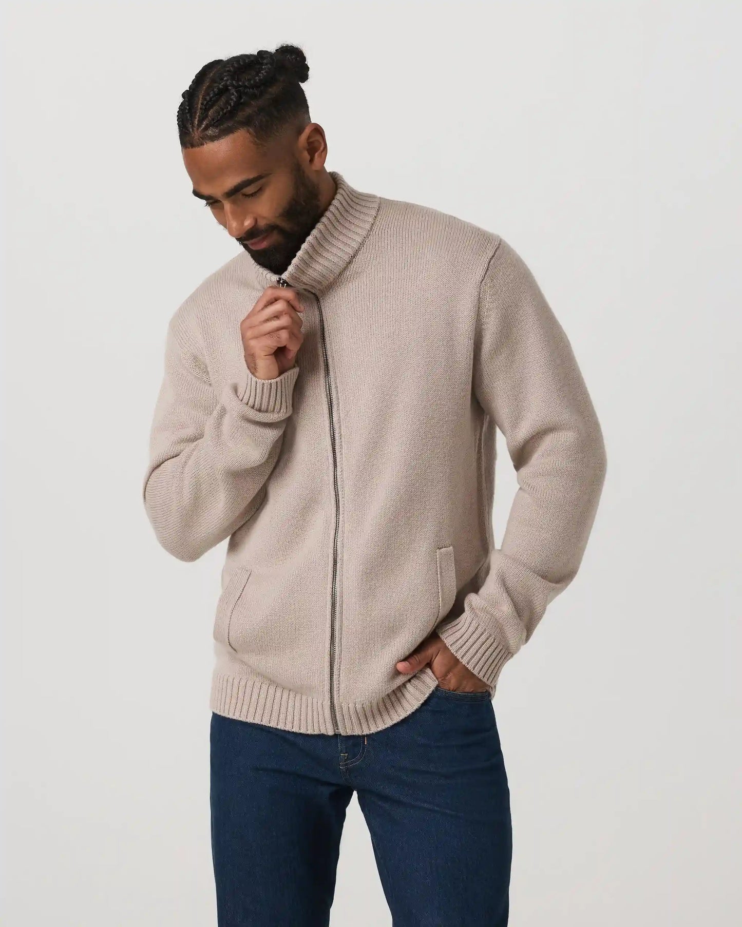 Denver Full Zip Sweater