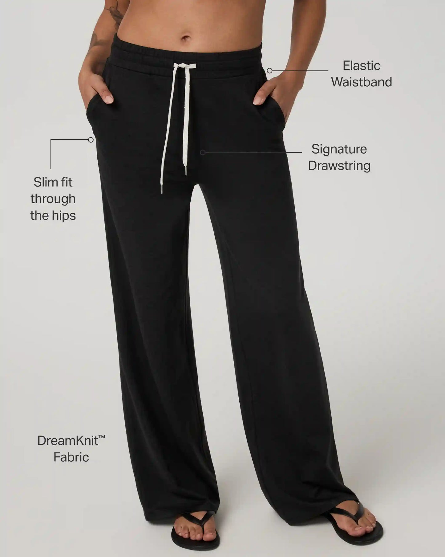 Halo Essential Wideleg Pant