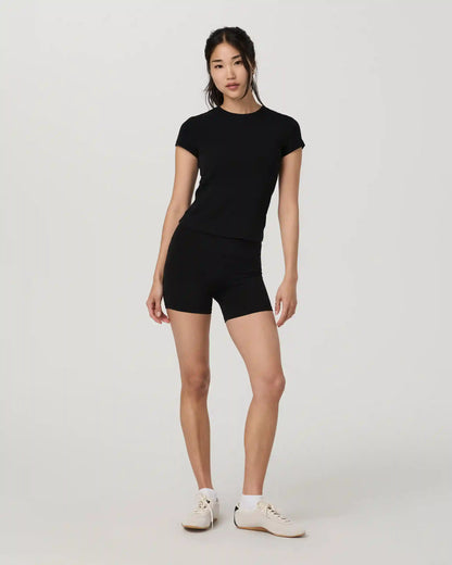 Everyday Cotton Stretch Fitted Tee