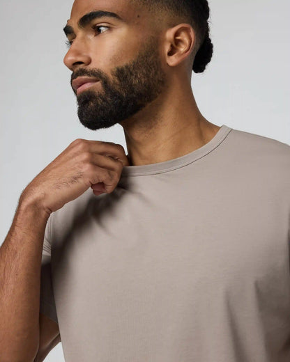 Short Sleeve Feather Tee - Relaxed Fit