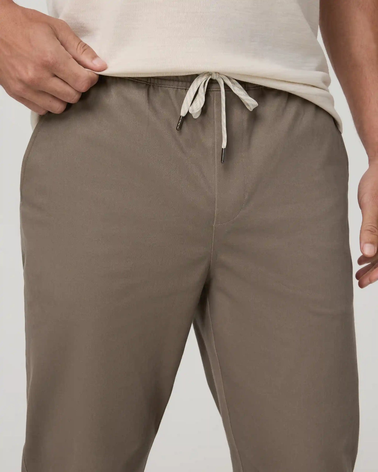 Fletcher Elastic Waist Pant Athletic Slim Fit 30"