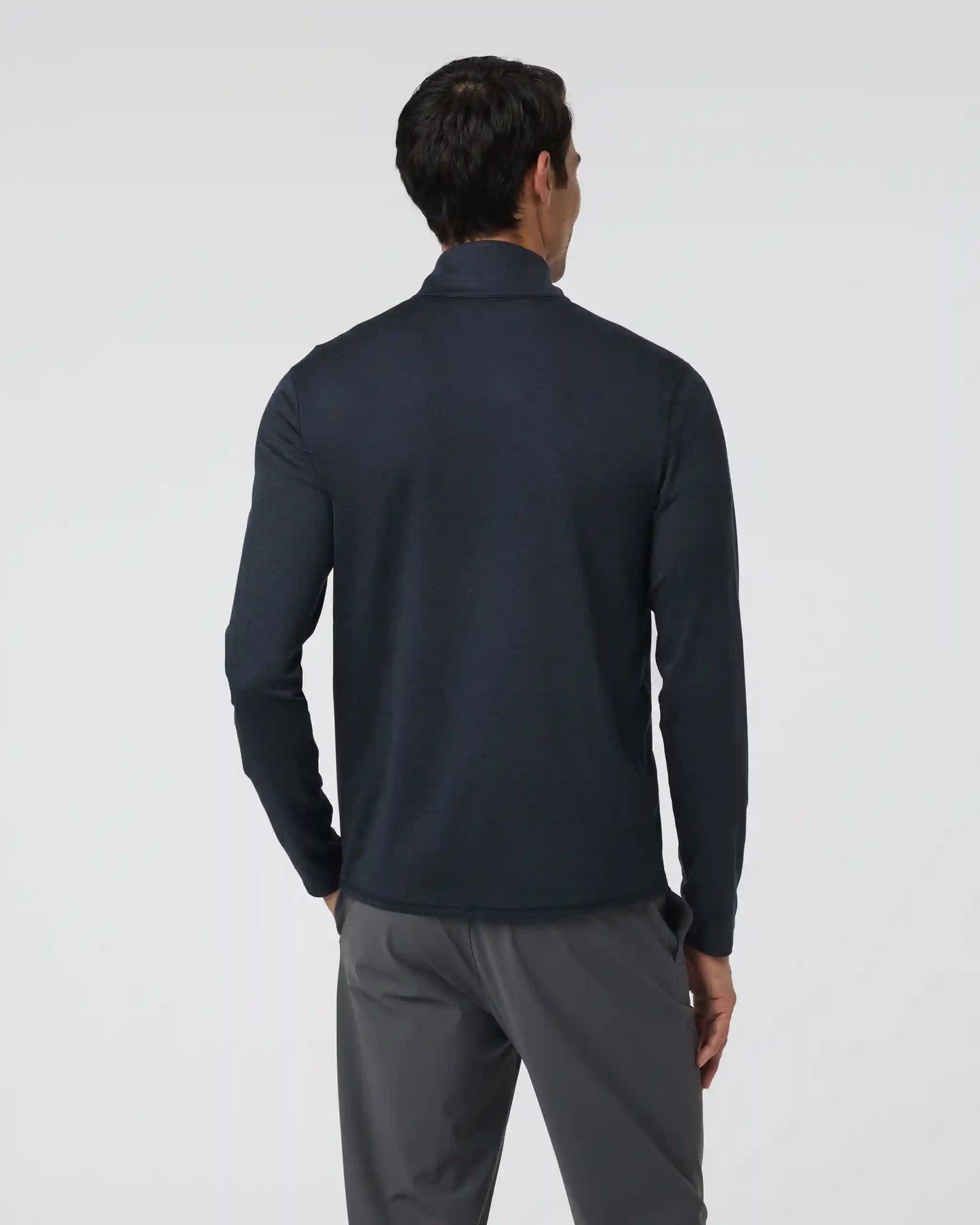 Ponto Half Zip Mock Neck