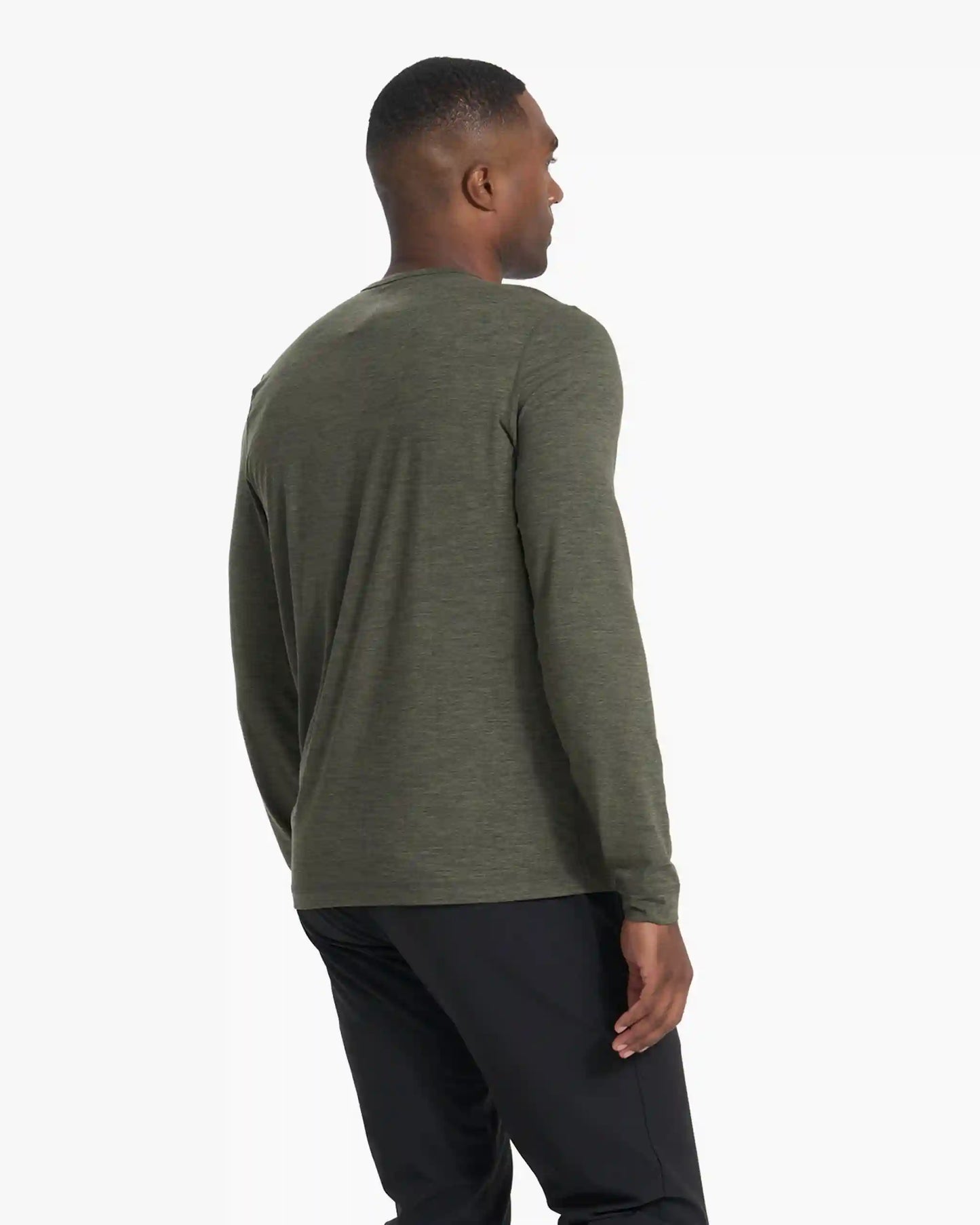 Long-Sleeve Ease Performance Henley