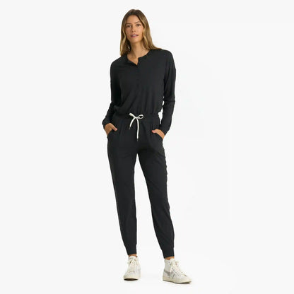 Lux Henley Jumpsuit