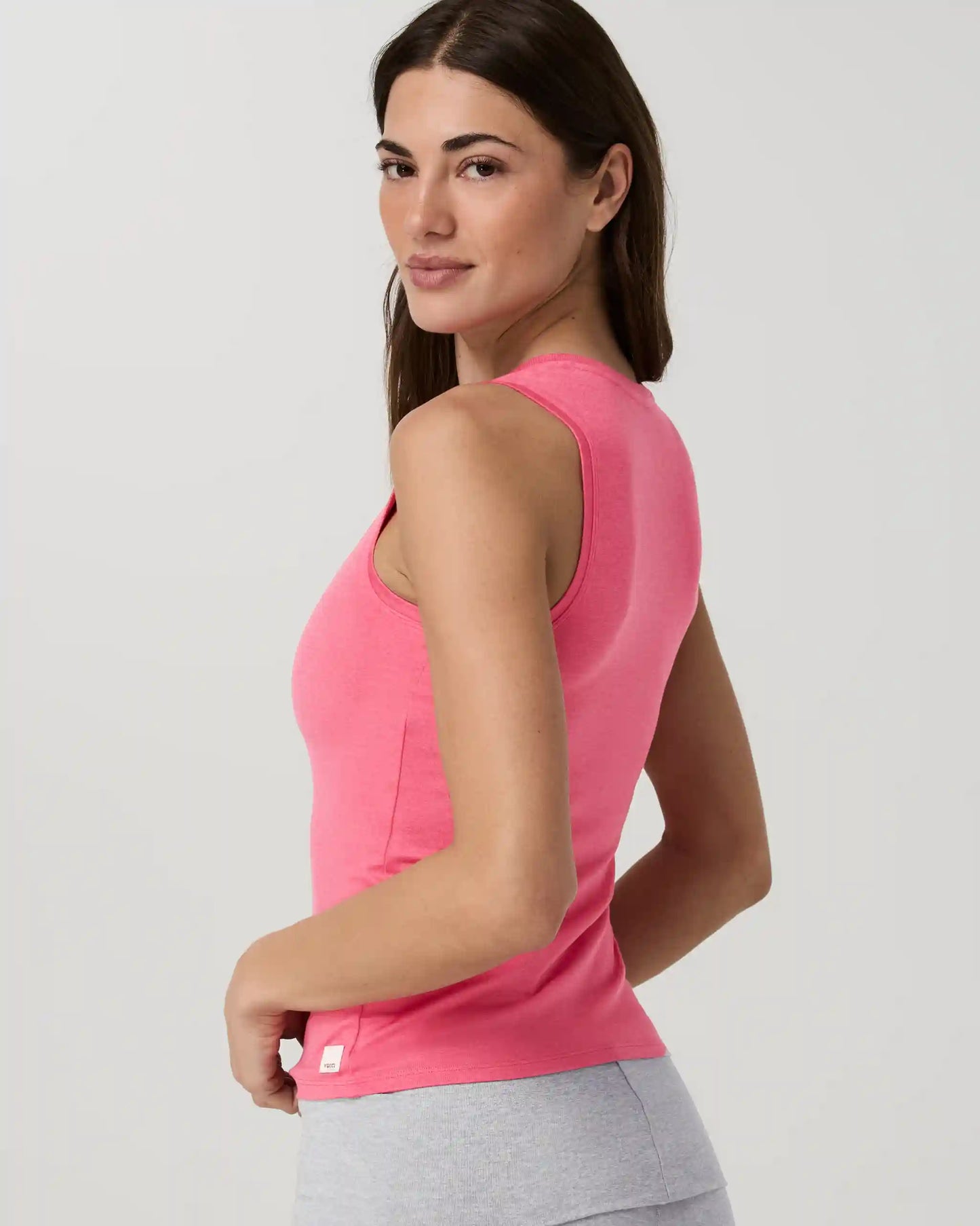 Halo Essential Scoop Tank Long