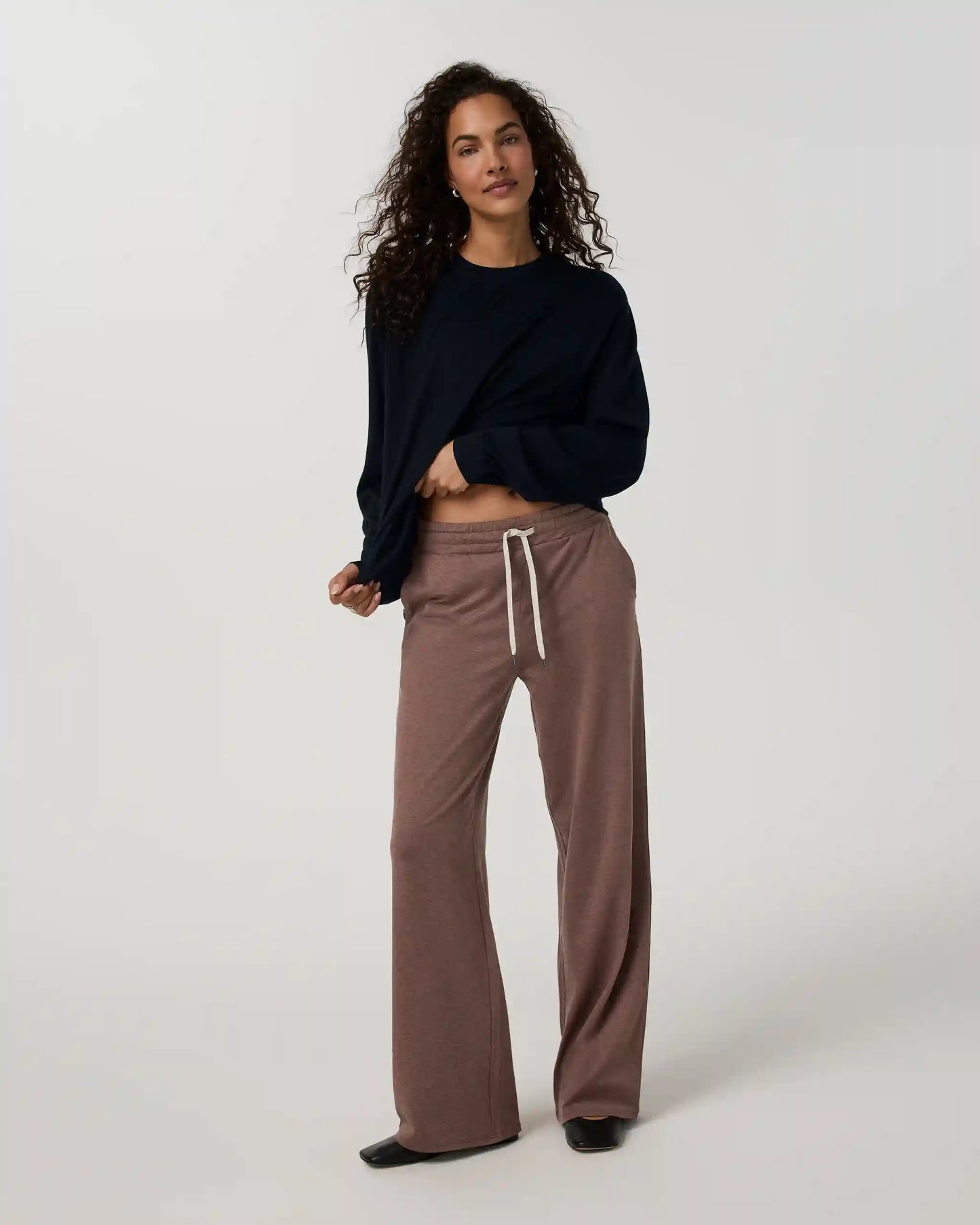 Halo Essential Wideleg Pant - Long