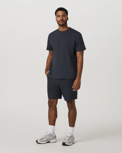 Short Sleeve Lightweight Tech Waffle Tee - Relaxed Fit