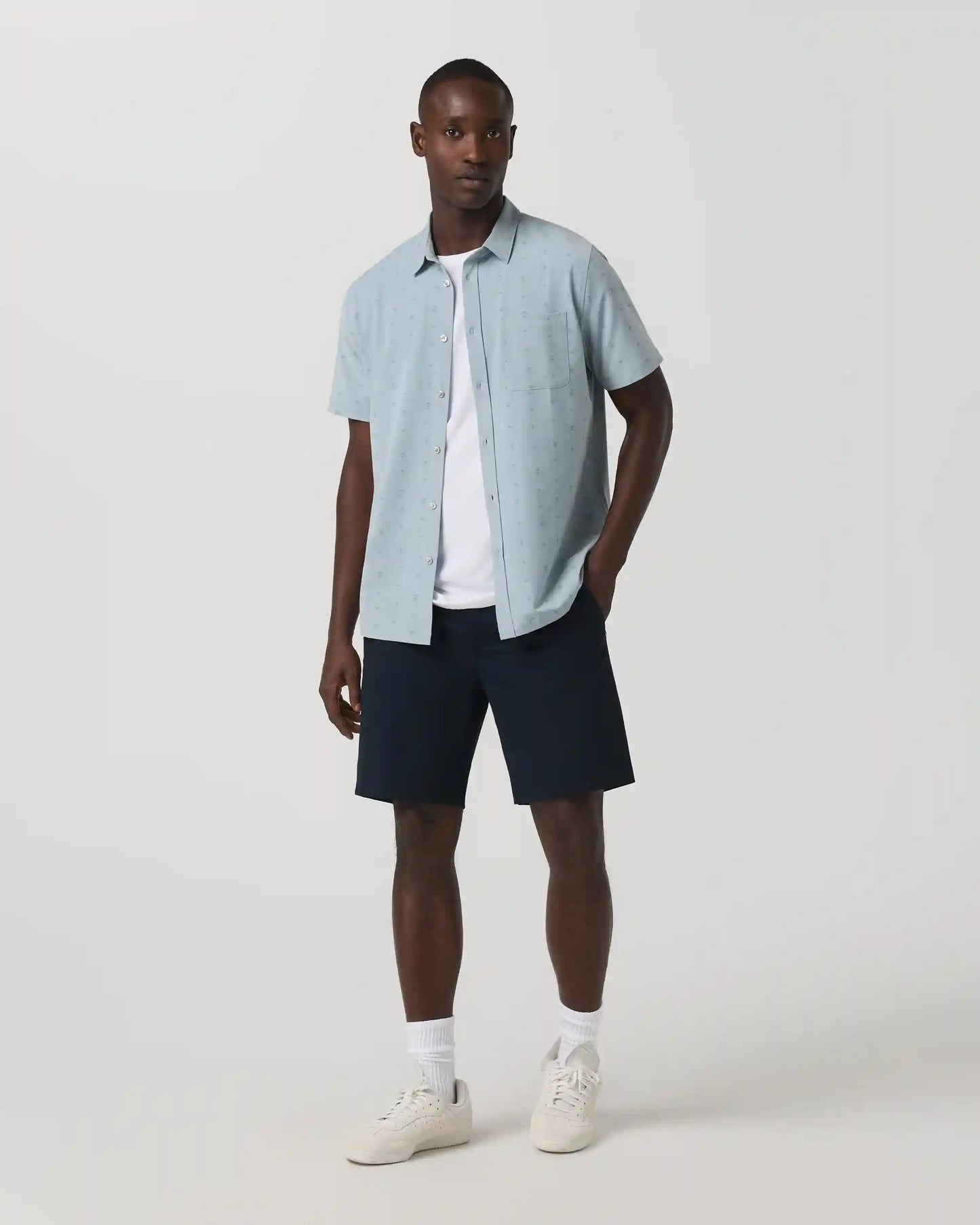 Short Sleeve Bridge Button Down