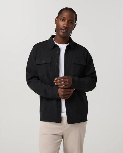 Tech Waffle Shirt Jacket