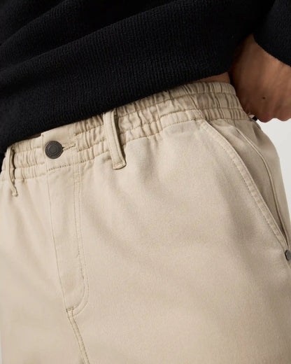 Benton Twill Elastic Waist Pant Relaxed Fit 30"
