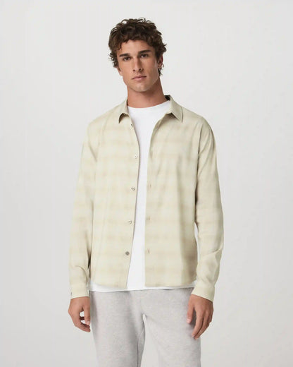 Long Sleeve Plaid Button Down Shirt