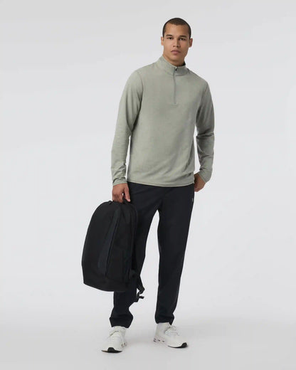 Ponto Half Zip Mock Neck