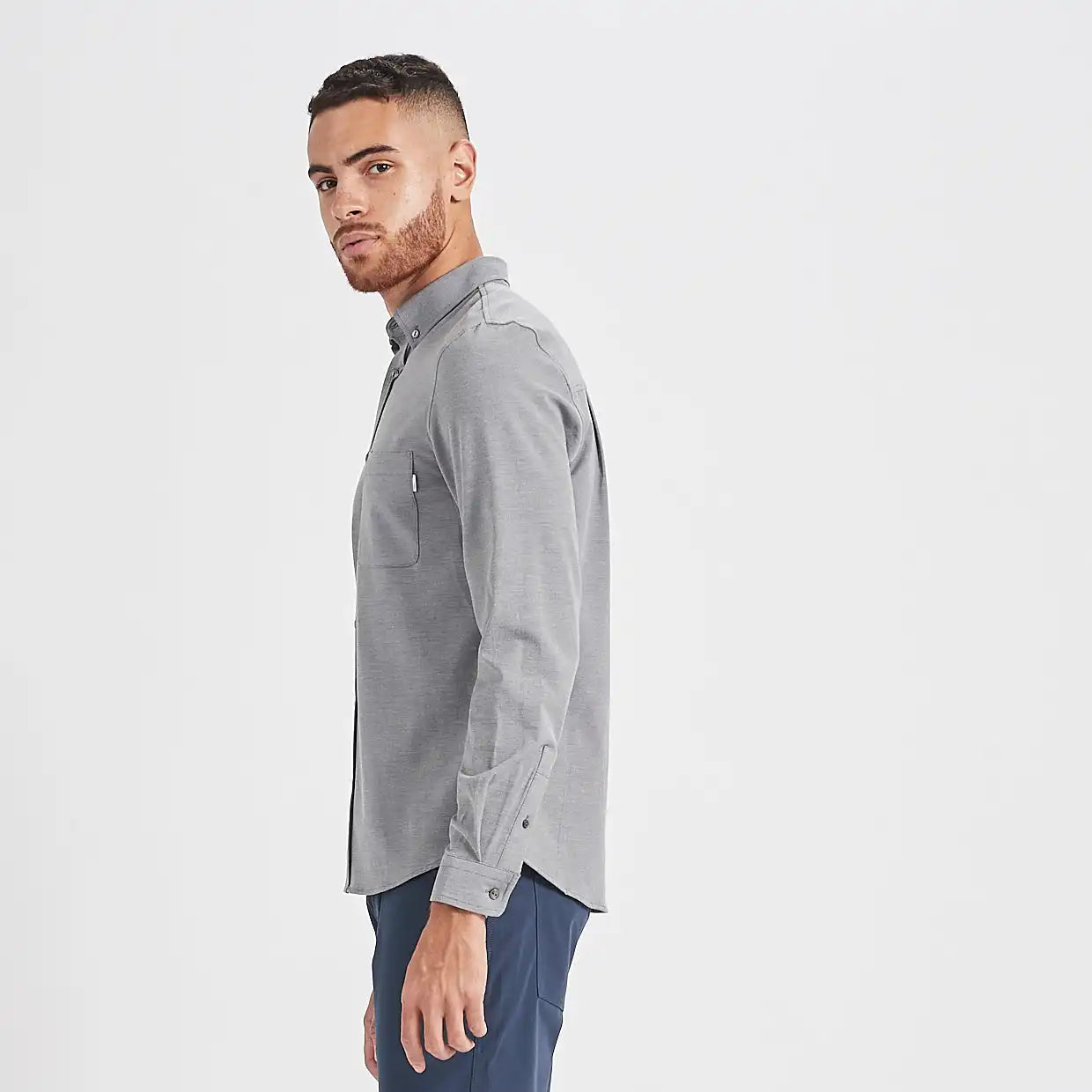 Bishop Long-Sleeve Button-Down