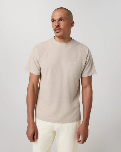 Short Sleeve Micro Waffle Tee - Relaxed Fit