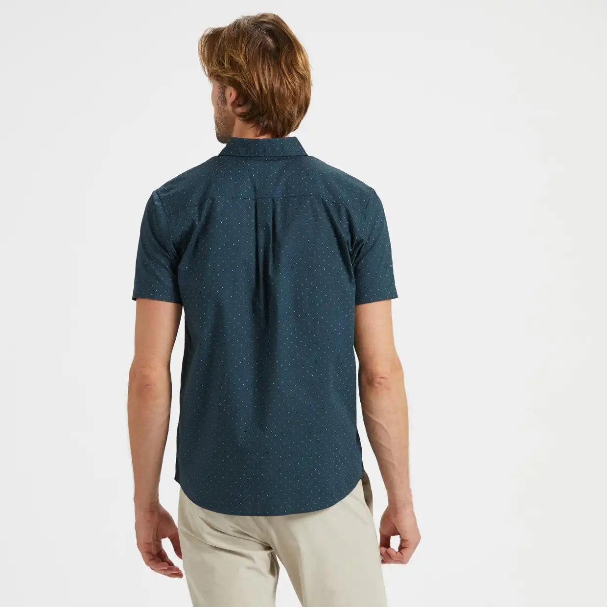 Crest Short-Sleeve Button-Down