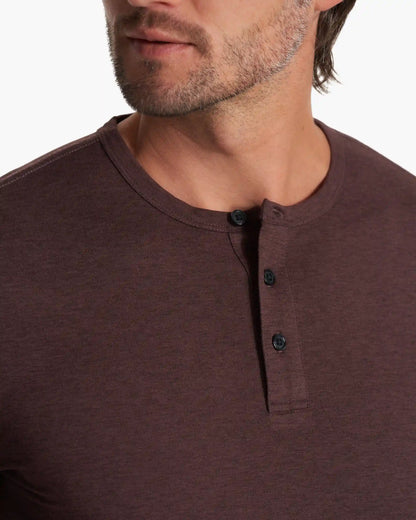 Long-Sleeve Ease Performance Henley