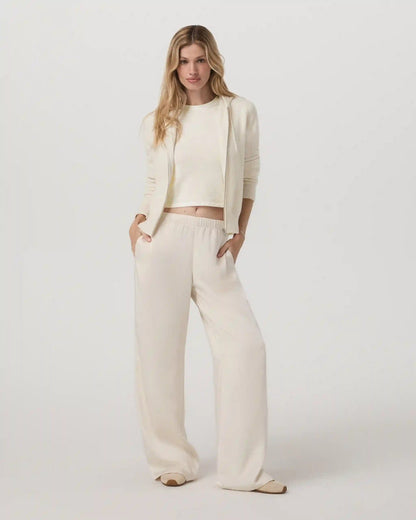 Nova Satin Wideleg Pant