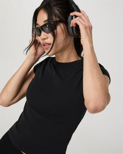 Everyday Cotton Stretch Fitted Tee