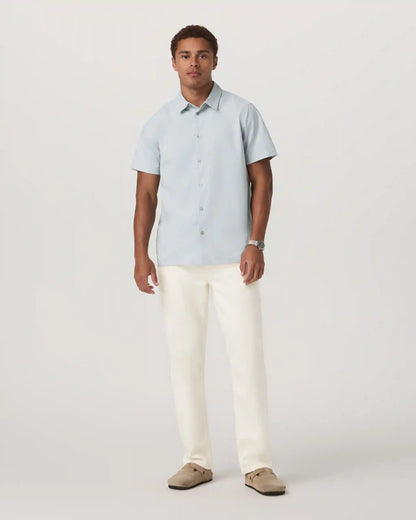 Short Sleeve Manhattan Button Down