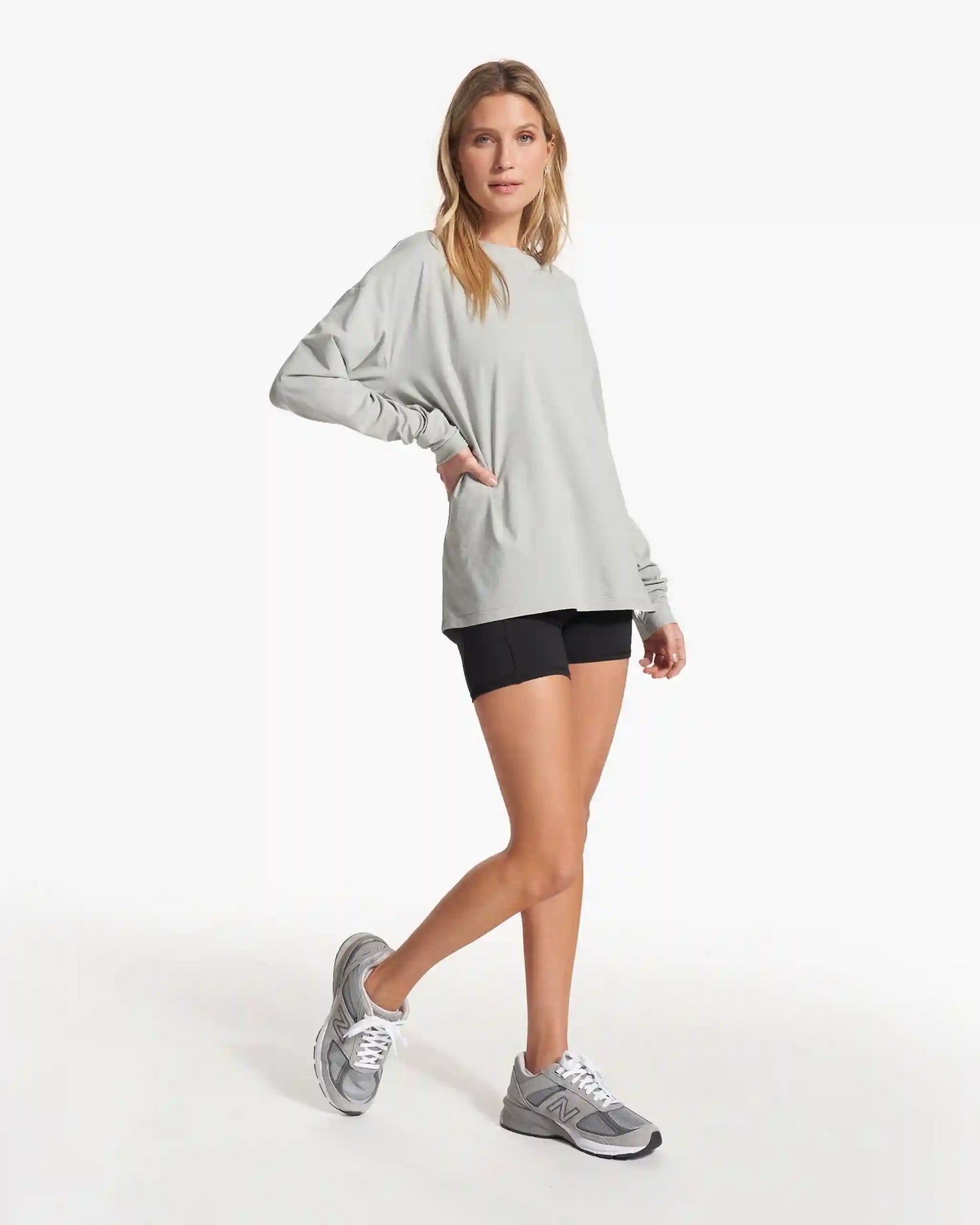 Long-Sleeve Feather Tee