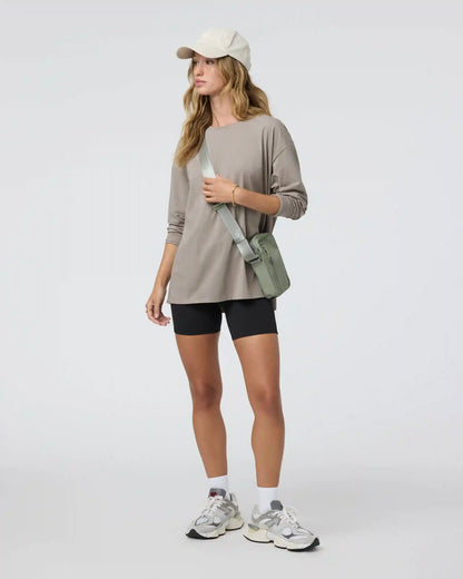 Long-Sleeve Feather Tee