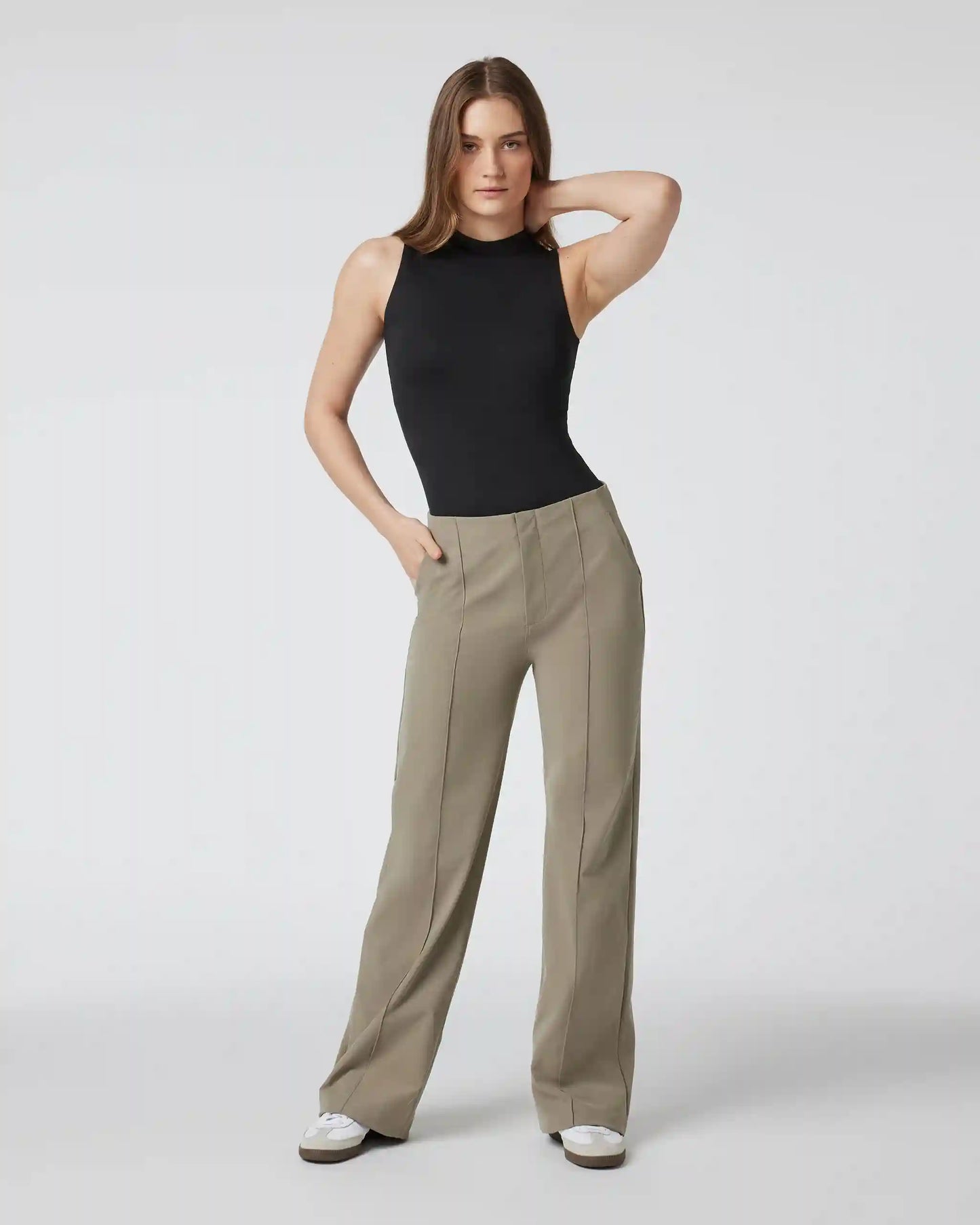 Womens Vuori Meta™ Wideleg Pant - Long