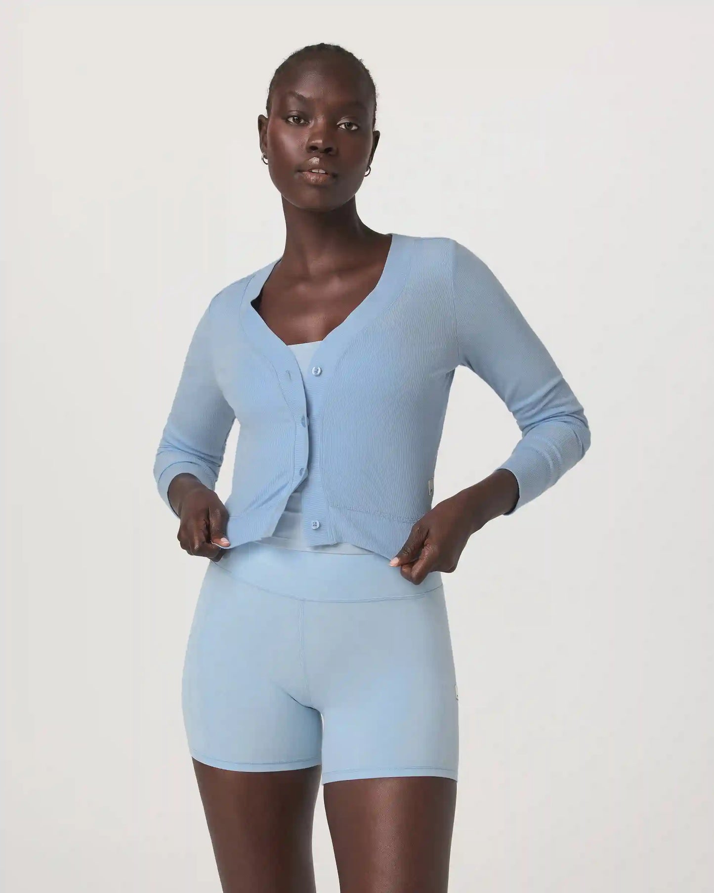 Long Sleeve Pose Mini Cardigan