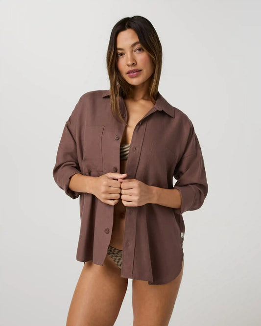 Trestles Twill Button Up